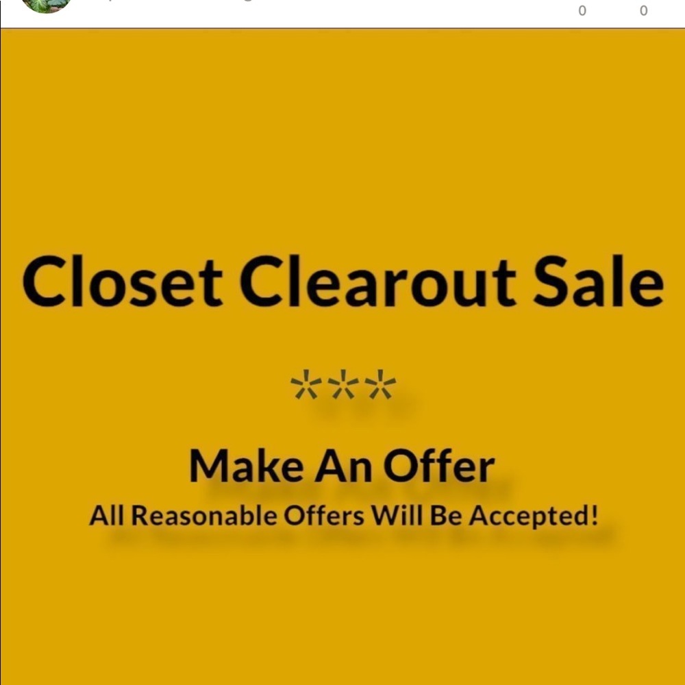 Moving sale!